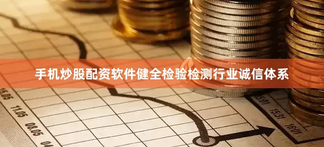 手机炒股配资软件健全检验检测行业诚信体系