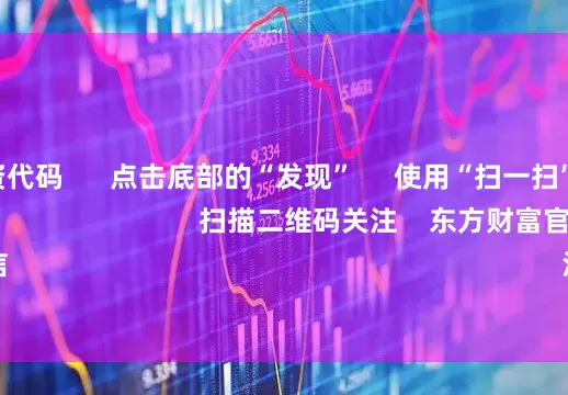 股票配资代码      点击底部的“发现”     使用“扫一扫”     即可将网页分享至朋友圈                            扫描二维码关注    东方财富官网微信                                                                        沪股通             深股通